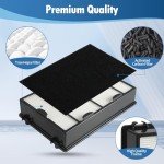 DerBlue 6PK HEPA and Pre-Filters for Holmes