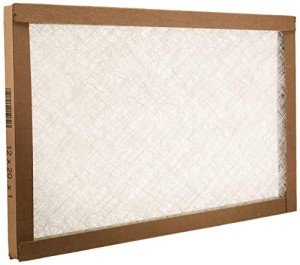 Flanders 12x20x1 Fiberglass Furnace Filters - 12 Pack
