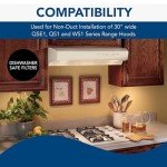 Broan-NuTone QS1 Series Kitchen Grease Filters, 2-Pack