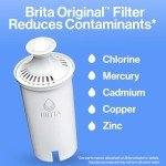 Brita Standard Water Filters for Pitchers - 4 Pack