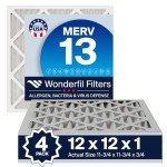 MERV 13 12x12 Air Filter (4-Pack)