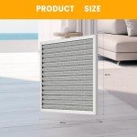 Washable 20x20x1 HVAC Air Filter - MERV 8