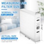 MERV 16 Air Filter 16" x 20" x 3.5
