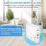 MERV 16 Air Filter 16" x 20" x 3.5