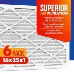20x20x1 MERV 13 Electrostatic Air Filters (6-Pack)