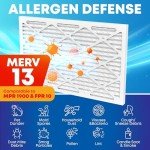 20x20x1 MERV 13 Electrostatic Air Filters (6-Pack)