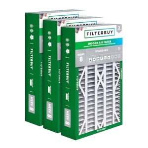 16x28x6 MERV 8 Pleated Air Filters (3-Pack)