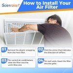 20x30x3 MERV 13 Air Filters, 2-Pack