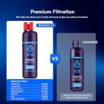 BELVITA NSF Certified Refrigerator Water Filter 3 Pack