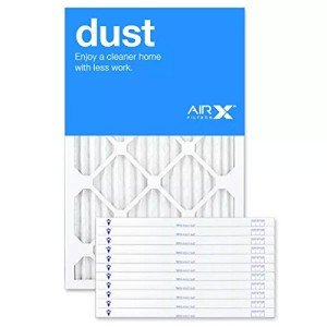 AIRx MERV 8 Pleated Air Filters 18x25x1, 6-Pack