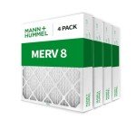 Mann+Hummel 20x24x4 MERV 8 Air Filters - 4 Pack