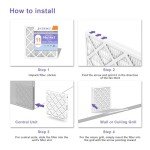 10x10x1 MERV 11 Air Filters - 6 Pack