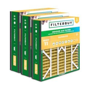 20x20x5 MERV 11 Allergy Air Filters (3-Pack)