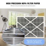 20x25x5 MERV 16 Carbon Air Filter (2 Pack)