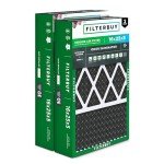 16x25x5 MERV 8 Air Filters with Odor Control