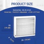 MERV 13 Air Filter 20x20x4 for Air Purifiers