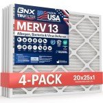 BNX TruFilter MERV 13 Air Filters (4-Pack)