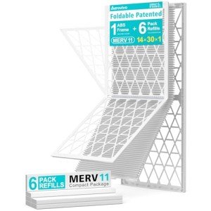 AeroVivo Refillable MERV 11 Air Filter Kit