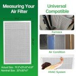 MAXTBEE Reusable Electrostatic Air Filter MERV 8