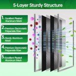 MAXTBEE Reusable Electrostatic Air Filter MERV 8