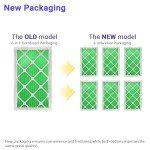 Maycold 20x22x1 MERV 13 Air Filters (6-Pack)