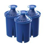 AQUA CREST Replacement Filter for Brita® Pitchers - 3 Pack