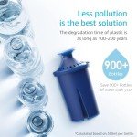 AQUA CREST Replacement Filter for Brita® Pitchers - 3 Pack
