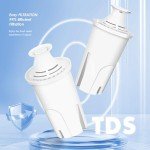 6-Pack Water Filter for Brita Pitchers & Dispensers