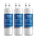 3-Pack Water Filter Replacement for Select Models
