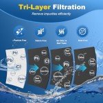 3-Pack Water Filter Replacement for Select Models