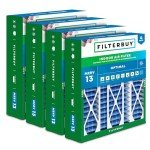 MERV 13 Air Filter 20x25.25 (4-Pack)