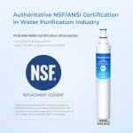 Waterdrop Refrigerator Water Filter Replacement for Whirlpool