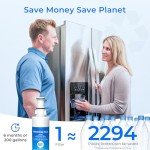 Waterdrop Refrigerator Water Filter Replacement for Whirlpool