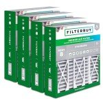 20x25.25x3.5 MERV 8 Air Filter (4-Pack)