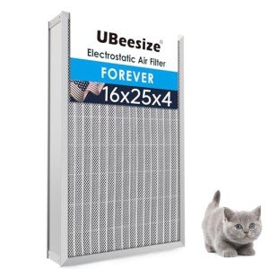UBeesize 16x25 Reusable Washable Air Filter