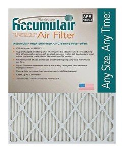 Accumulair® Platinum MERV 11 Air Filters 6-Pack