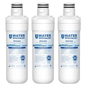 Waterspecialist LT1000PC LG Refrigerator Water Filter 3-Pack