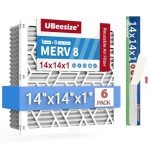 UBeesize 14x14 Air Filter 6-Pack, MERV 8