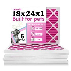 Colorfil Color-Changing Air Filters (6-Pack)