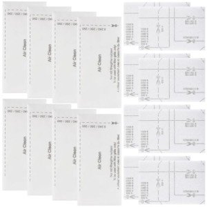 Airclean Replacement Filters for Miele Vacuums - 8 Pack