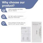 Airclean Replacement Filters for Miele Vacuums - 8 Pack