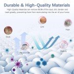 Airclean Replacement Filters for Miele Vacuums - 8 Pack