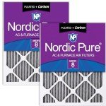 Nordic Pure MERV 8 Air Filters 2-Pack