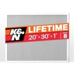 K&N Washable 20x30x1 HVAC Air Filter Merv 8