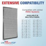 Washable 20x30x1 Electrostatic Air Filter, MERV 8