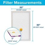 Filtrete Smart Air Filter with Bluetooth Sensor, 2-Pack