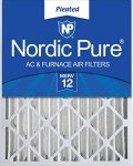 Nordic Pure Merv 12 Air Filter, 24x24x4