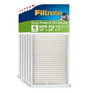 Filtrete 12x24 AC Air Filter, 6-Pack