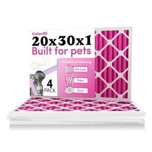 Colorfil 20x30x1 Color Changing Air Filter Pack