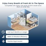 20x20x3 MERV-13 Pleated Air Filters - 2 Pack